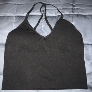 Girls Who Lift Cross-Back Crop Top